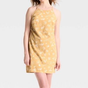A New Day Women's Halter Tan Mini Dress‎